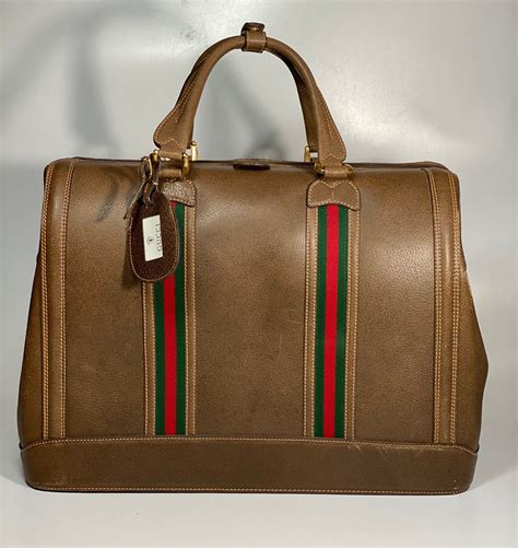 borsa da viaggio vintage gucci 